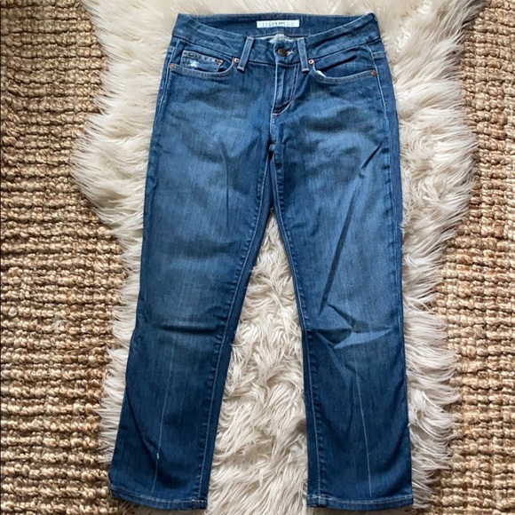 Joe’s Jeans Honey crop Clayton cropped blue jeans - Picture 3 of 16